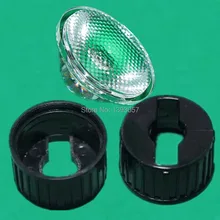 30 компл./лот 5/15/30/45/60 градусов светодиодный объектив и держатель 20 мм объектив Диаметр из оргстекла ПММА держатель 95% Скорость пропускания forspot светильник