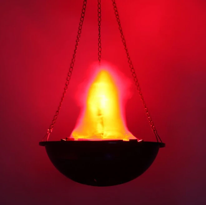 

Creative Flame Light Hanging Brazier Lamp For Bar Halloween Party Decoration Artificial Simulated Flame Lamp