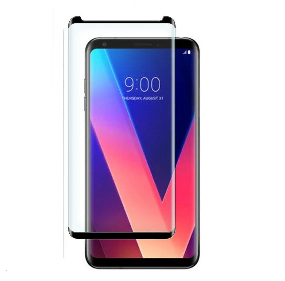 Для LG V35 закаленное стекло 3D изогнутое полное покрытие Защита экрана для |