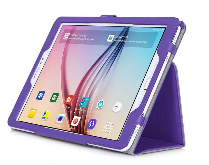 Чехол подставка из воловьей кожи с ремешком на руку для Samsung Galaxy Tab S2 9 7 дюйма|for