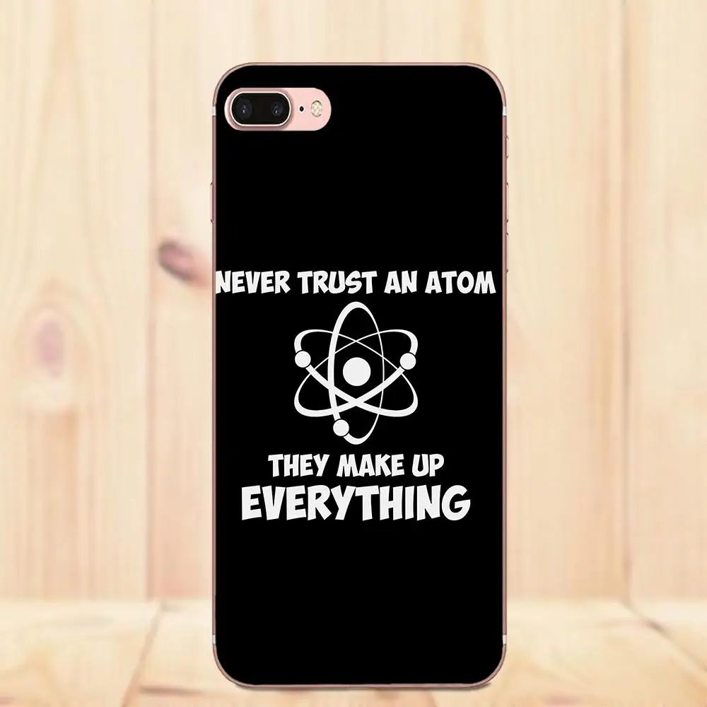 ТПУ чехол Биология и Химия для Apple iPhone 4 4S 5 5C 5S SE 6 6S 7 8 Plus X|Бамперы| |