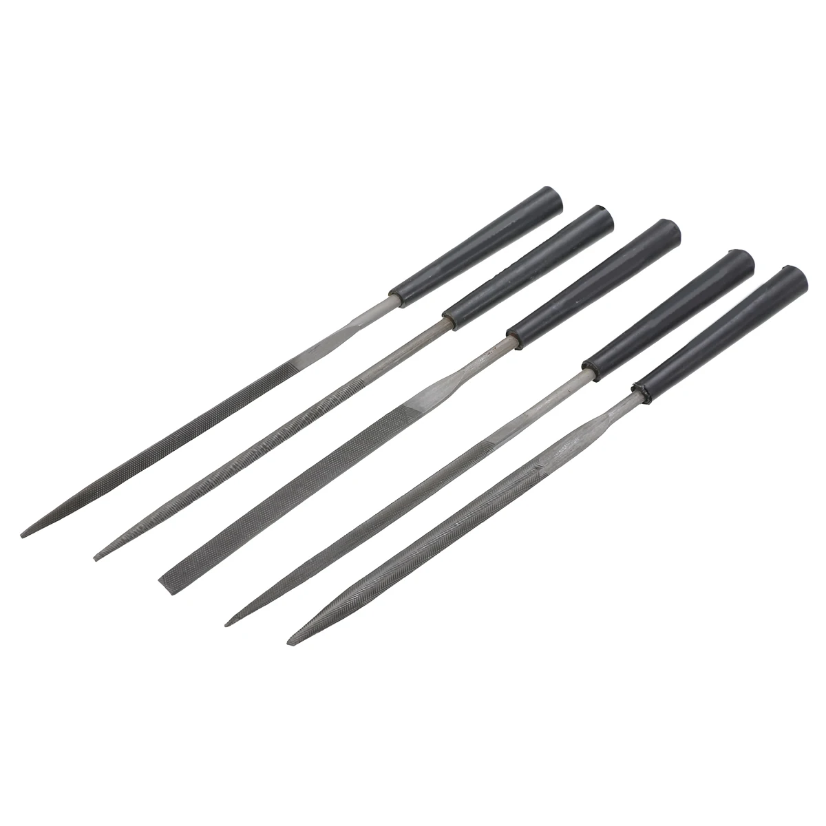 5pcs 140mm Needle Files Set File for Metal Jeweler Wood Carving Metal Glass Stone Craft Electronics Repairing Woodworking