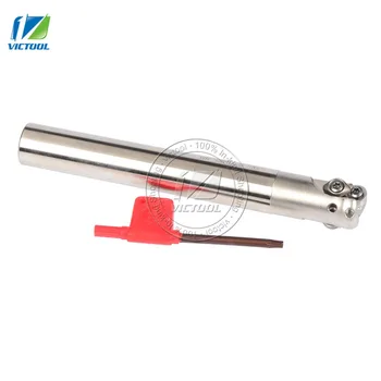 

EMRC20-5R25-160-2T indexable End Mill,Milling tool Holder for CNC Milling Machine,160mm Length, for Inserts