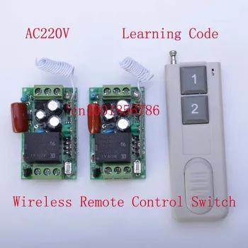 

Free shipping 220V 1 CH rf Wireless Remote Control Switch System 315MHZ/ 433MHZ Power Switch wall built-up control System