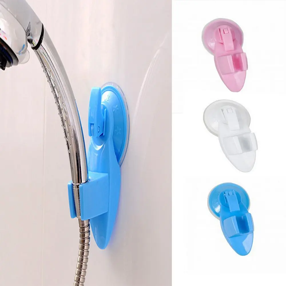 1PC Home Shower Room Adjustable Vacuum Shower Holder Bathroom Wall Mount Suction Up Bracket Shower Heads Holder Accessory 1PC Home Shower Room Adjustable Vacuum Shower Holder Bathroom Wall Mount Suction Up Bracket Shower Heads Holder Accessory