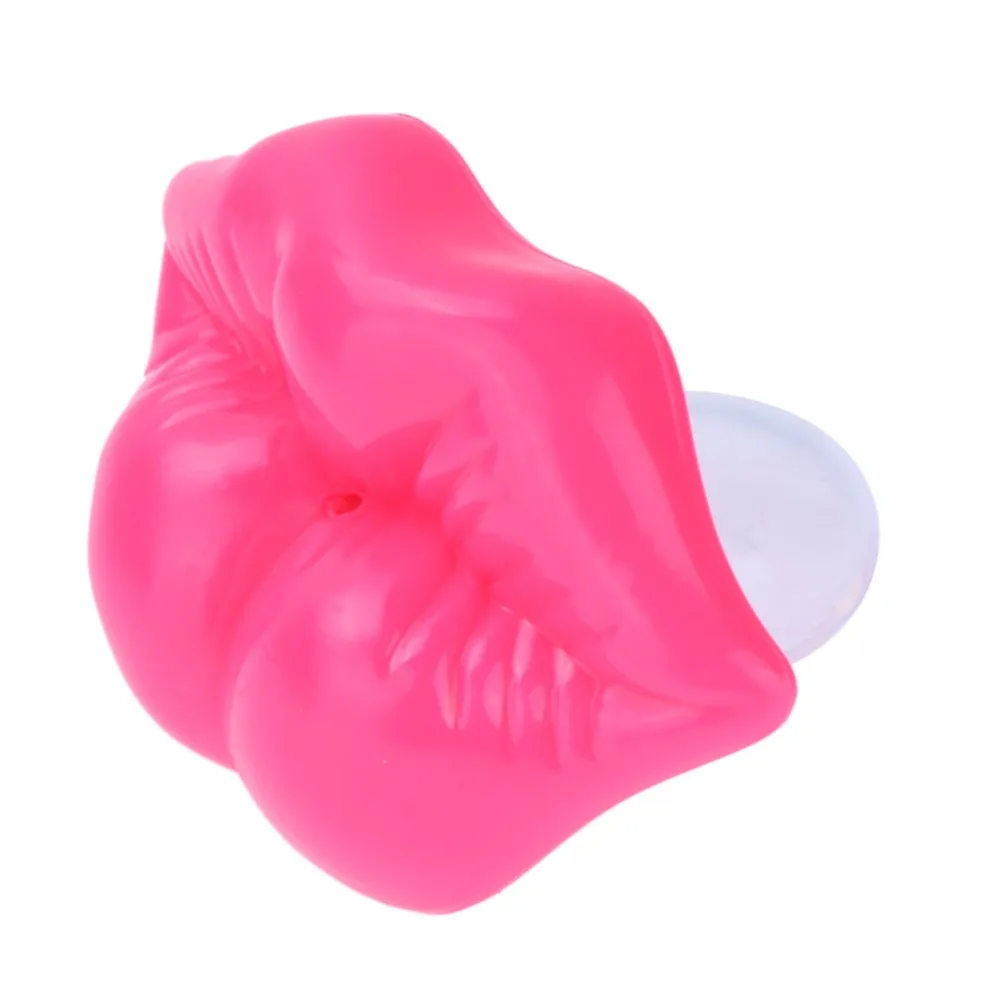 Пищевая силиконовая детская губная соска поцелуй розовая роза красная губная форма зубы пустышки забавные детские пустышки