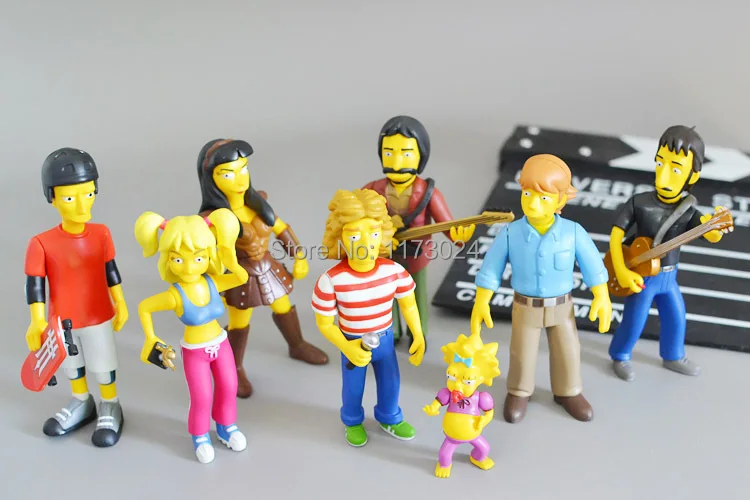 simpsons 25 greatest guest stars figures