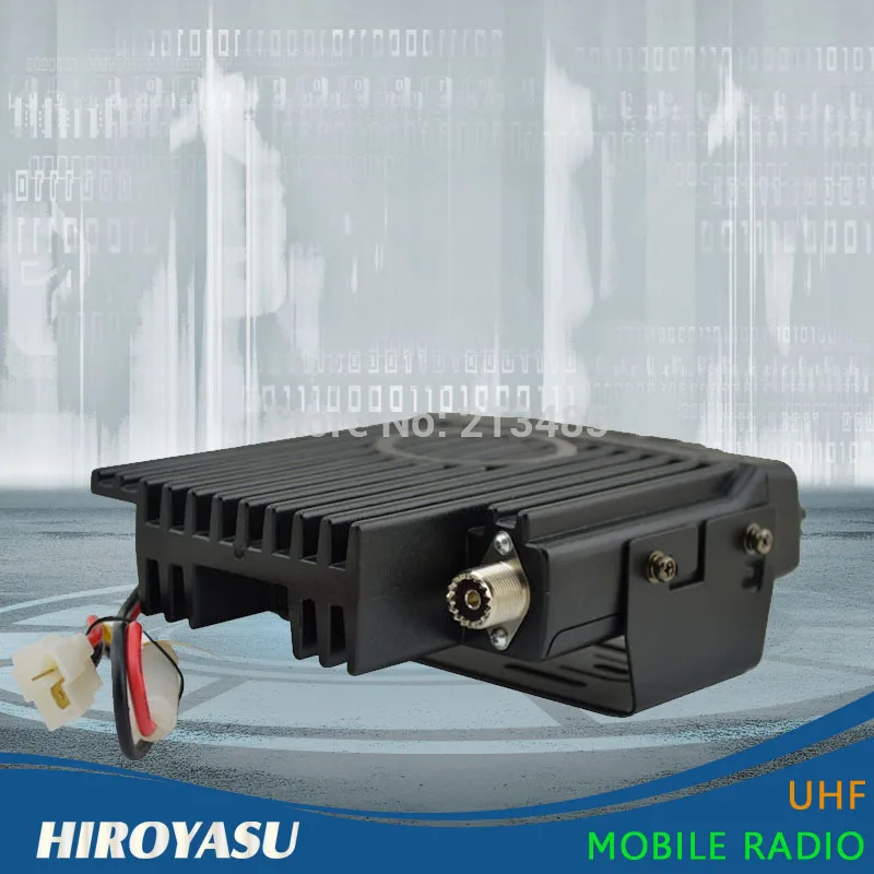 HIROYASU MH-370U UHF 400-490 MHz 45 ватт 200 каналов мобильное Радио Автомобильная радиостанция