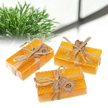 

100g Honey Kojic Acid Soap Handmade Whitening Soap Face Care Replenishing Natural Bath Body Skin Care Deep Cleaning Arbutin Soap