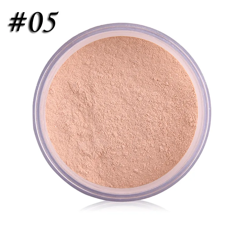 MISS ROSE 12-color MISS ROSE набор для макияжа пудра свободный порошок контроль масла солнцезащитный крем для осветления кожи - Цвет: 05