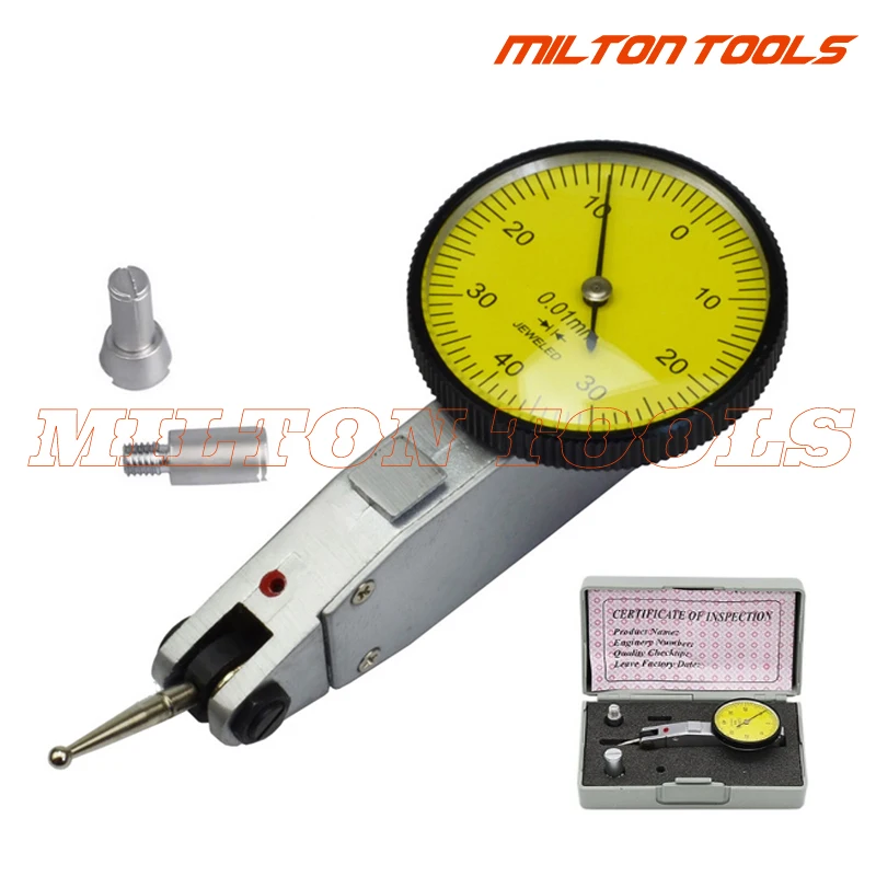 

0-0.8mm Level Gauge Scale Precision dial test indicator 0-10mm dial indicator Mini Universal Flexible Magnetic Base stand holder