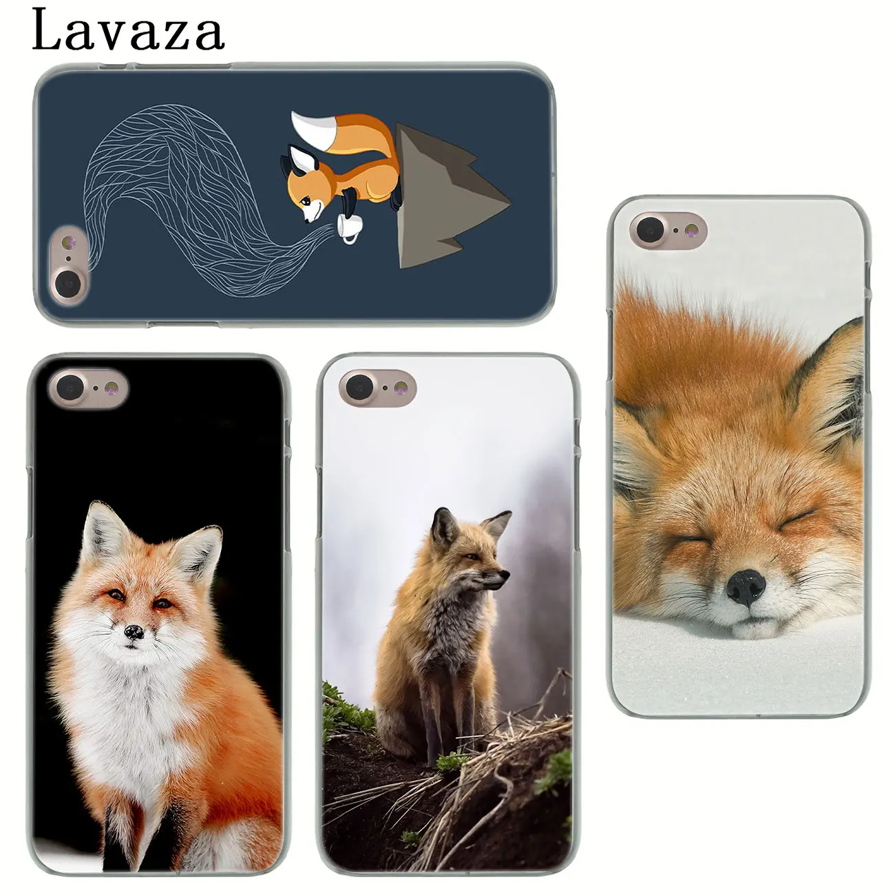 Чехол для телефона Lavaza с рисунком аниме лисы веселые foxs милые жесткие чехлы iPhone XR
