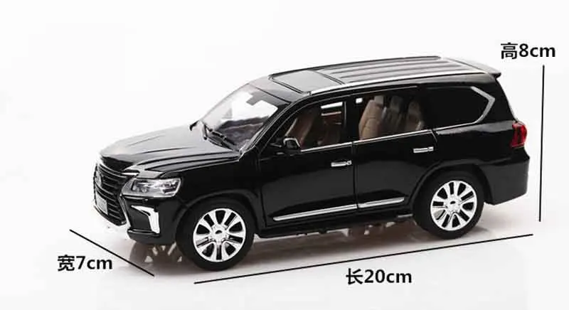 Модель игрушечного автомобиля из сплава 1:24 LX570|Наземный транспорт| |