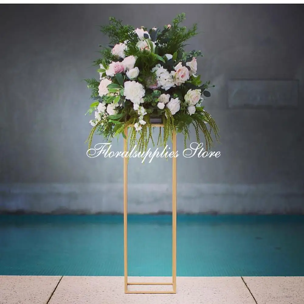 

10PCS Metal Wedding Flower stand Wedding centerpiece backdrop decor table decoration Floral Stand decorative vases