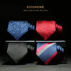Новое поступление высокое качество 7 см 100% шелковые галстуки для Для мужчин британский стиль брендовые свадебный галстук Благородный