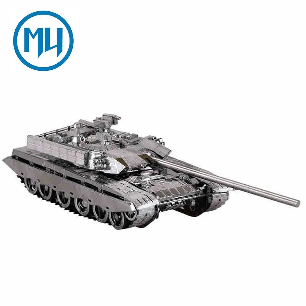 2017 MU 3D набор металлических пазлов для T 99 моделей строительства лазерная резка