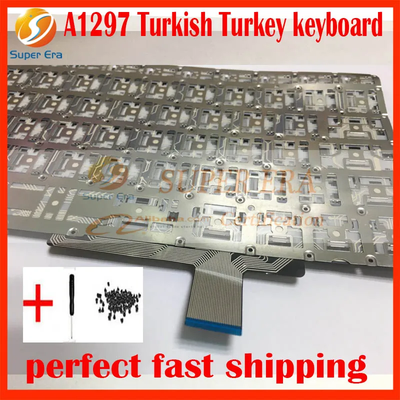 5 шт./лот Новая Турция TR ty клавиатура для Apple MacBook Pro 17 ''A1297 Турция клавиатура 2009 2010 2011 год