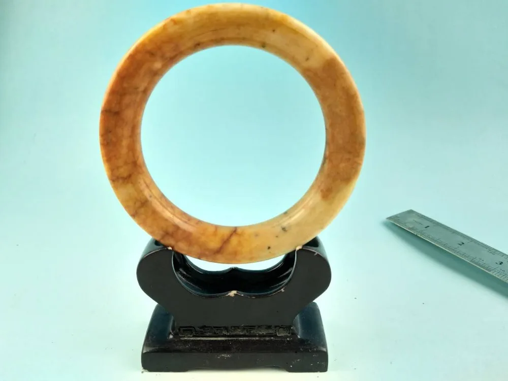 Chinese antique, jade handicrafts, ancient jade bracelet, exquisite