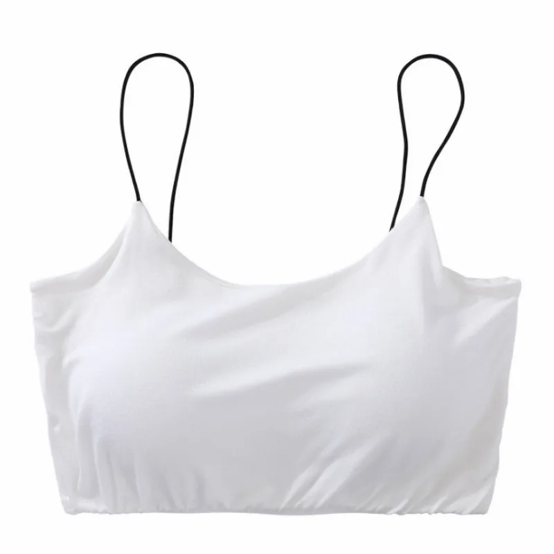 2018 Summer New Fashion Thin Shoulder Strap Ladies Sleeveless Strapless Tube Woman Sexy Elegant Tube Tops 2018 Summer New Fashion Thin Shoulder Strap Ladies Sleeveless Strapless Tube Woman Sexy Elegant Tube Tops