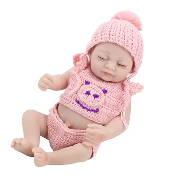 

25cm Soft Silicone Reborn Baby Dolls Toy Bathe ShowerPlay House Early Education Bebe Toys Bonecas Juguetes Brinquedos For Gift