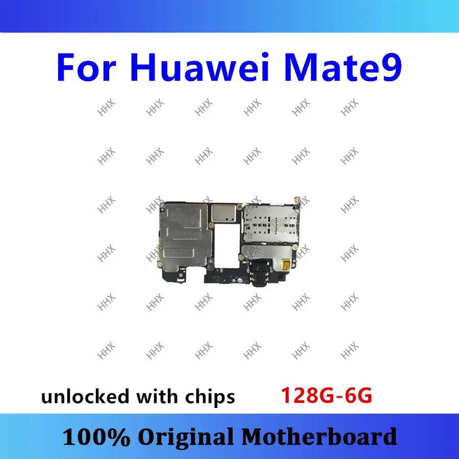 Оригинальная материнская плата mate 9 для huawei mate 9 материнская плата 32G-4G 64G-4G 128G-6G материнская плата Android mate 9 карта/плата - Цвет: 128G-6G