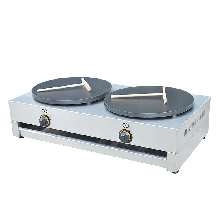 

2 Head Electric / Gas Double Head Crepe Maker Machine