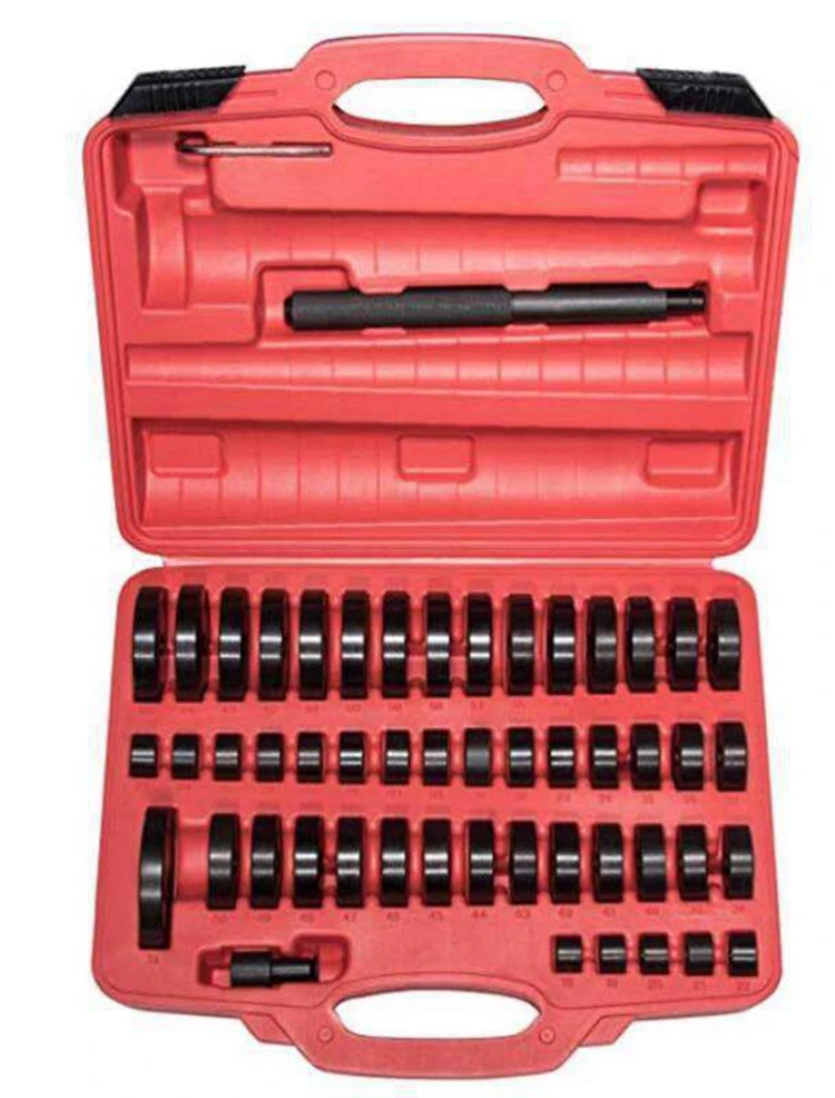 

52 sets of iron sleeves Palin oil seal disassembly tool wheel bearing installation tools oil seal tool auto repair tools