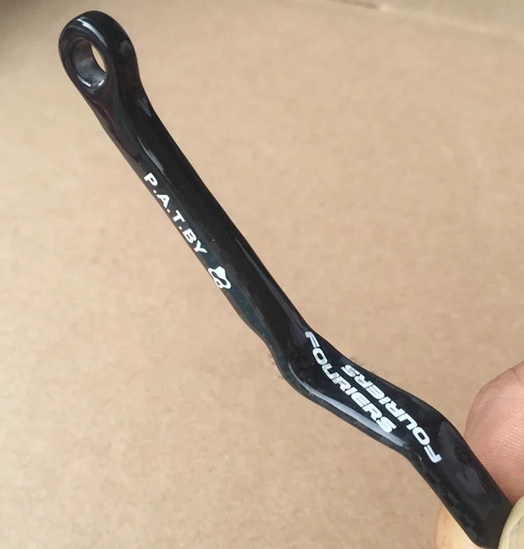 Cheap Fouriers ROAD chain catcher to protect your bottom bracket 3K Carbon Road Bike Bicycle Chain Keeper Range: 39t ~ 53t, 34t ~ 50t 1