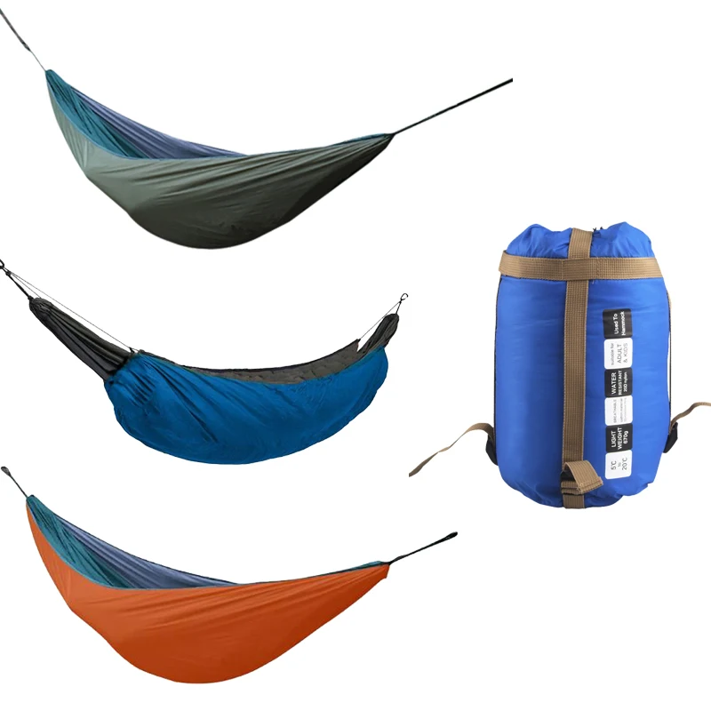 

Camping Sleeping Bag Outdoor Lightweight Quilt Packable Full Length Hammock Underquilt Under Blanket 5C To 20C