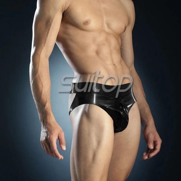 Suitop мужское латексное нижнее белье латексные трусы бандаж|latex jockstrap|briefs latexlatex briefs