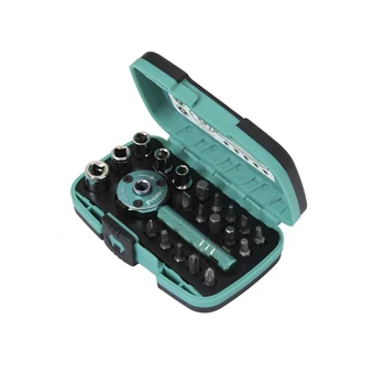 

SD-2319M Multi-functional Palm Ratchet Wrench Bit 1/4" Driver Socket Set Electric Screwdriver Kit Repair Power Tools