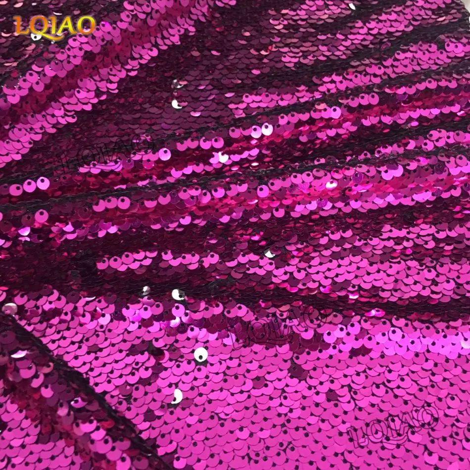 Mermaid Scale Reversible Sequin Fabric by the Yard African Lace Applique Tissu Dress Decoration Tela lentejuelas | Дом и сад