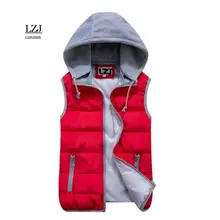 LZJ 2017 Brand Women Sleeveless Jacket Winter Ultralight White Duck Down Vest Female Slim Vest Women’s Windproof Warm Waistcoat
