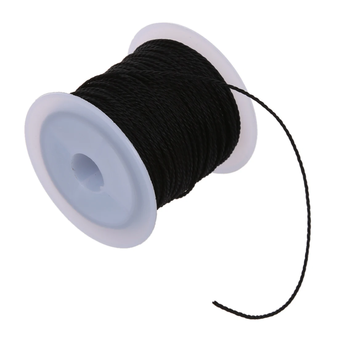 

Hot Roll Black Waxed Cotton Necklace Beads Cord String 1mm HOT