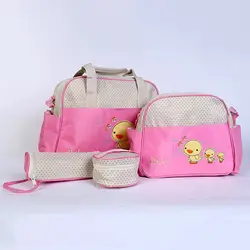 OUTAD Мумия сумка вместительный Многофункциональный модный принт утки сумка на плечо сумка для беременных женщин пеленки мешок Горячая