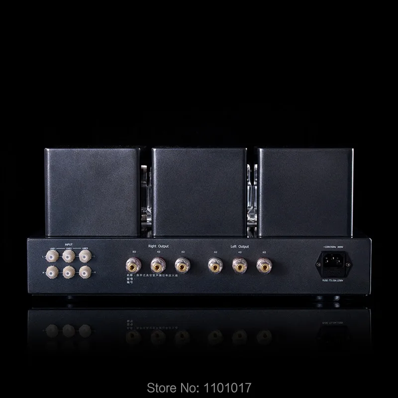 HIFI EXQUIS T8801 KT88 Push вытяжная трубка усилитель 50Wx2 6SN7 12ax7 ламповый предусилитель|preamp