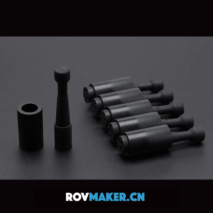 

ROVMAKE 400m Water Depth Resistance Watertight Plug Female Plug For Underwater Connector ROV Remote Operated Vehicle Accessories