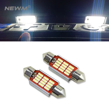 

2X C5W LED Bulb 36mm License Number Light For AUDI A2 A3 A4 8P B5 B6 A6 4B 4F A8 8L D2 TT Q3 Q5 Q7 C7 C6 C5 S4 S2 Canbus