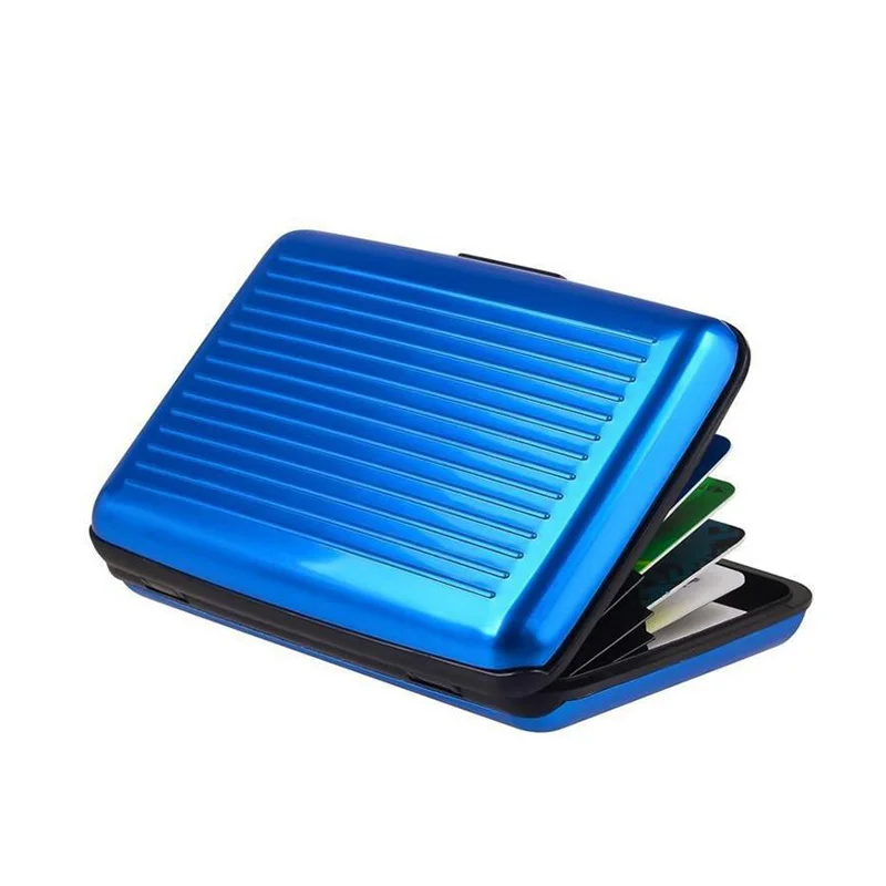 BONAMIE RFID банк ID анти-магнитные пакеты держатель для карт Алюминий+ пластик большая емкость Чехол для карт наборы кошелек визитница сумка