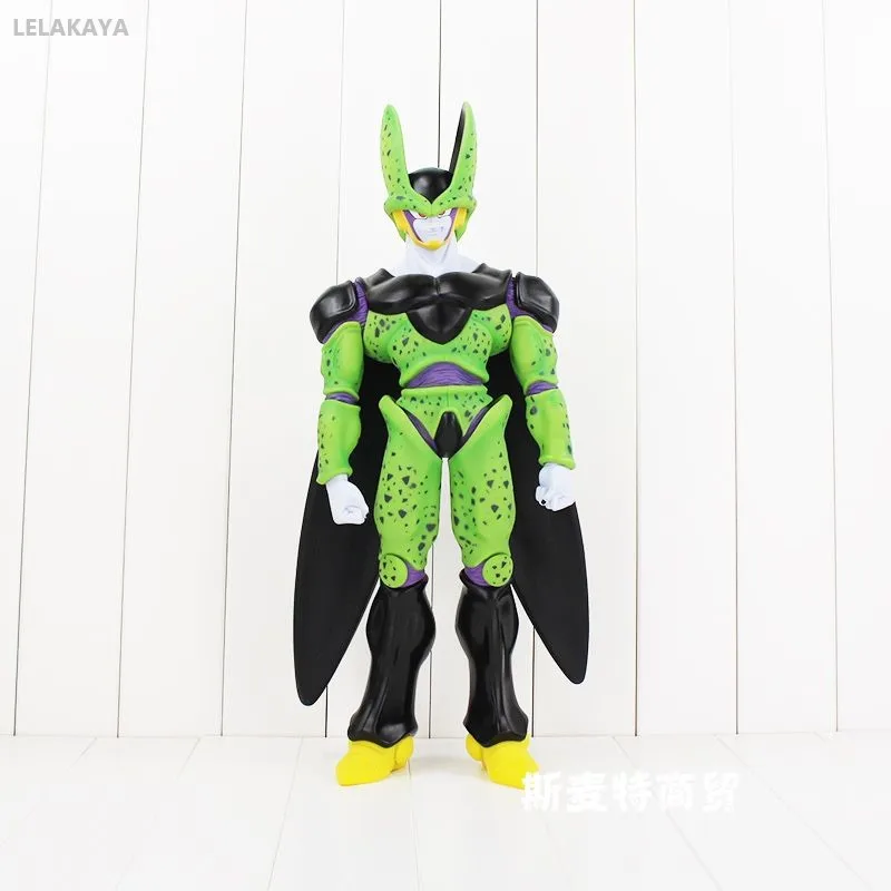 

48cm Dragon Ball Z DBZ Super Perfect Cell Form VER PVC Model Collectible Kids Lovely Anime Action Figure Wings Doll Dropshipping