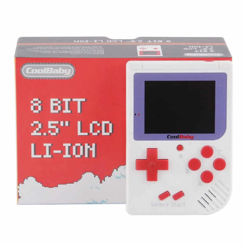 Coolbaby RS 6 portable retro font b game b font 8 bit font b console b