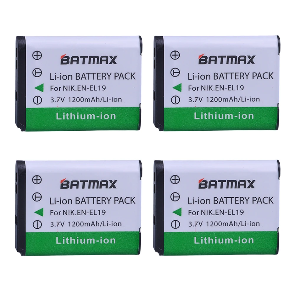 4pcs En El19 En El19 Enel19 Rechargeable Battery For Nikon Coolpix S3100 S30 S3300 S4100 S40 S4300 S4400 S50 S6400 S6500 Battery For Nikon En El19battery En El19 Aliexpress 4pcs En El19 En El19 Enel19 Rechargeable Battery For Nikon Coolpix S3100 S30 S3300 S4100 S40 S4300 S4400 S50 S6400 S6500 Battery For Nikon En El19battery En El19 Aliexpress