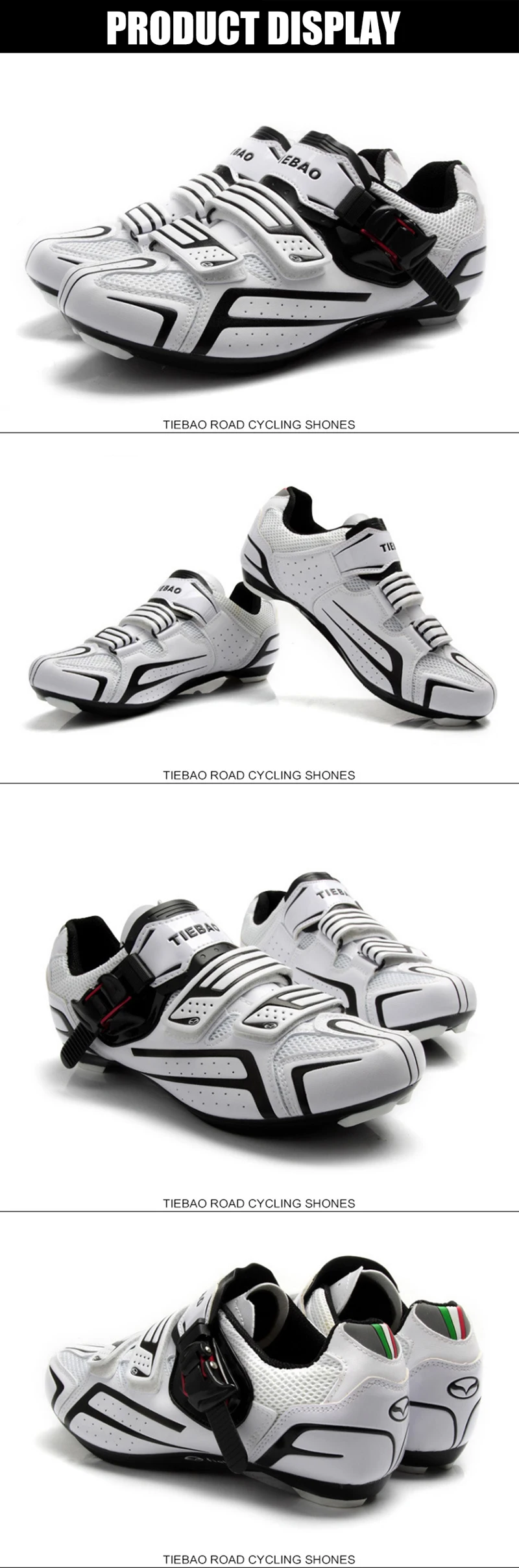Tiebao sapatilha ciclismo велосипедная обувь для езды на велосипеде, SPD-SL,, самозакрывающаяся дышащая Спортивная велосипедная обувь, дорожные кроссовки