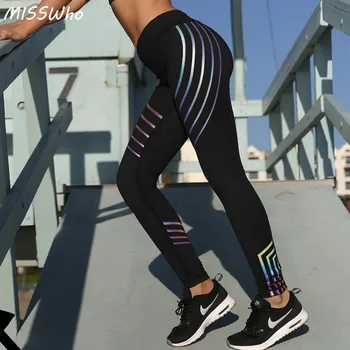 

Leggins Sport Women Fitness High Waist Leggins Sport Tights Sports Training Yoga Pants Sporty Sportswear ropa deporte mujer