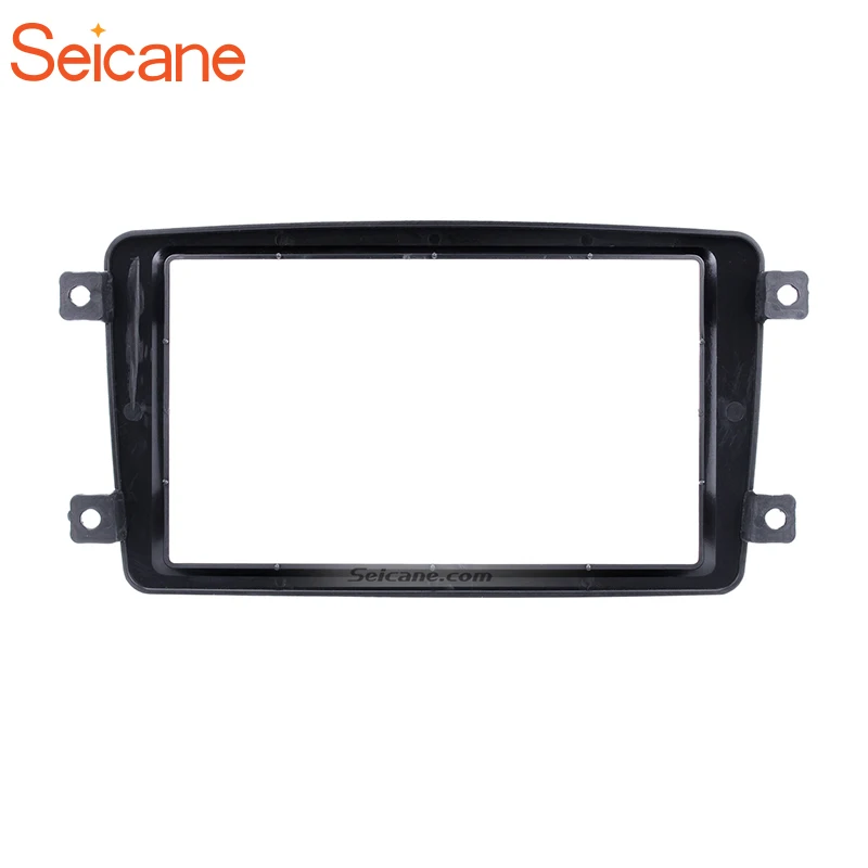 

Seicane Double Din Car Radio Fascia DVD Player Panel Frame Stereo Mount Kit For 2002 2003 2004 Mercedes BENZ C CLASS W203