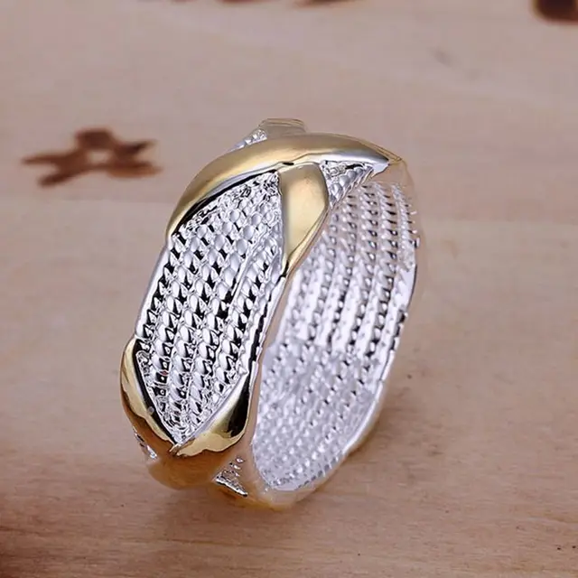 Wholesale 925 jewelry silver plated ring, silver plated fashion jewelry, X Ring Wholesale 925 jewelry silver plated ring, silver plated fashion jewelry, X Ring