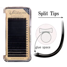 16row mix 8-15 мм ellipse split Flat hair 3D synthetic, natural, индивидуальное наращивание ресниц, ресниц, ресницресницы накладные ресницы для наращивания 3d накладные ресницы 3d