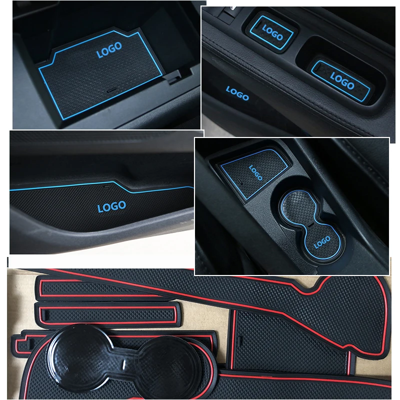 Противоскользящий резиновый подстаканник для Peugeot 307 308 T9 301 508 2011 2012 2013 2014 2015 2016 2017