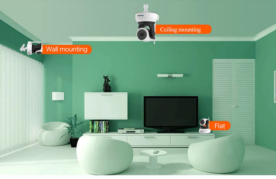 Monitor do Bebê Vias de Áudio Inteligente com Detecção Câmera sem Fio do Bebê Vstarcam Câmera Movimento Segurança ip C7824wip wi fi 2 18 2 vias de áudio câmera inteligente com