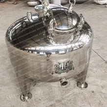 Новый тип 200L однослойный испарительный куб , дистиллятор бак из нержавеющей стали 304